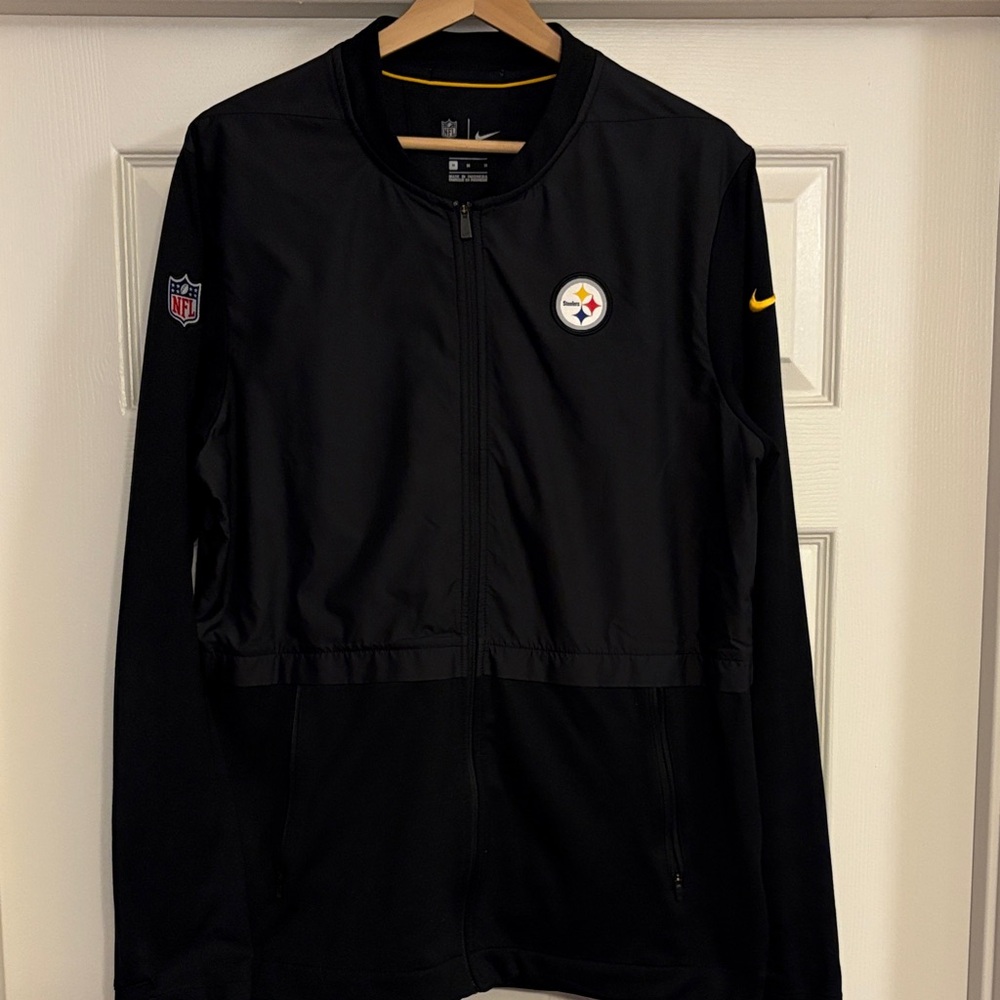 Nike Men's Steelers Sideline Bomber Jacket